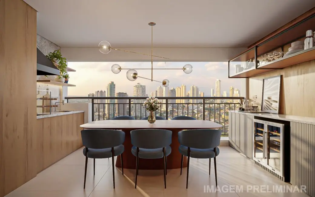 Apartamento com 3 quartos à venda, 103m2 em Tatuapé, São Paulo - SP - imagem 8 Foto 8 de Apartamento com 3 quartos à venda, 103m2 em Tatuapé, São Paulo - SP