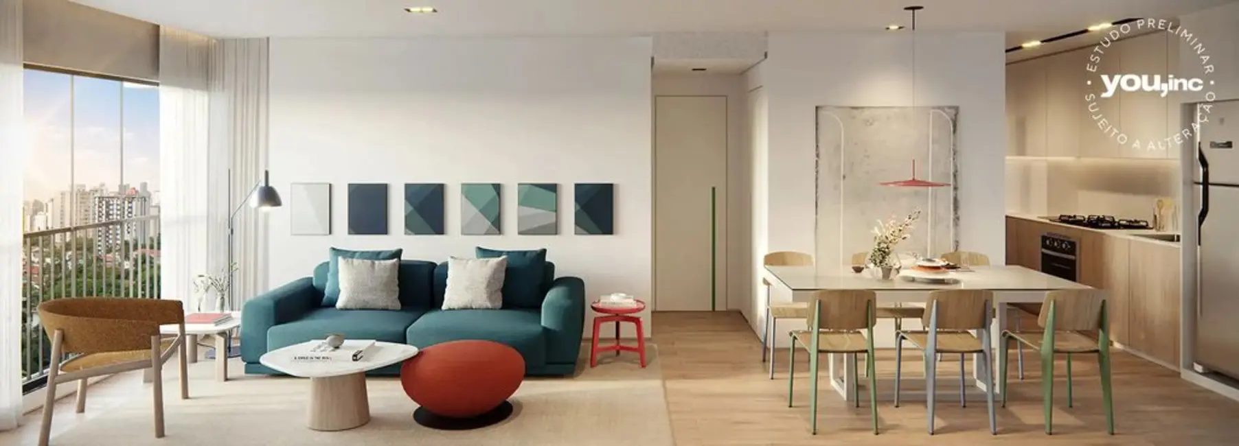 Foto 4 de Apartamento com 2 quartos à venda, 57m2 em Higienópolis, São Paulo - SP