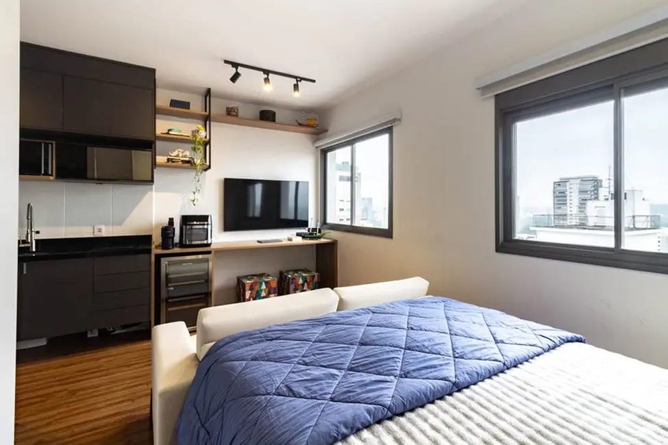 Apartamento com 1 quarto à venda, 24m2 em Pinheiros, São Paulo - SP - imagem 1 Foto 1 de Apartamento com 1 quarto à venda, 24m2 em Pinheiros, São Paulo - SP