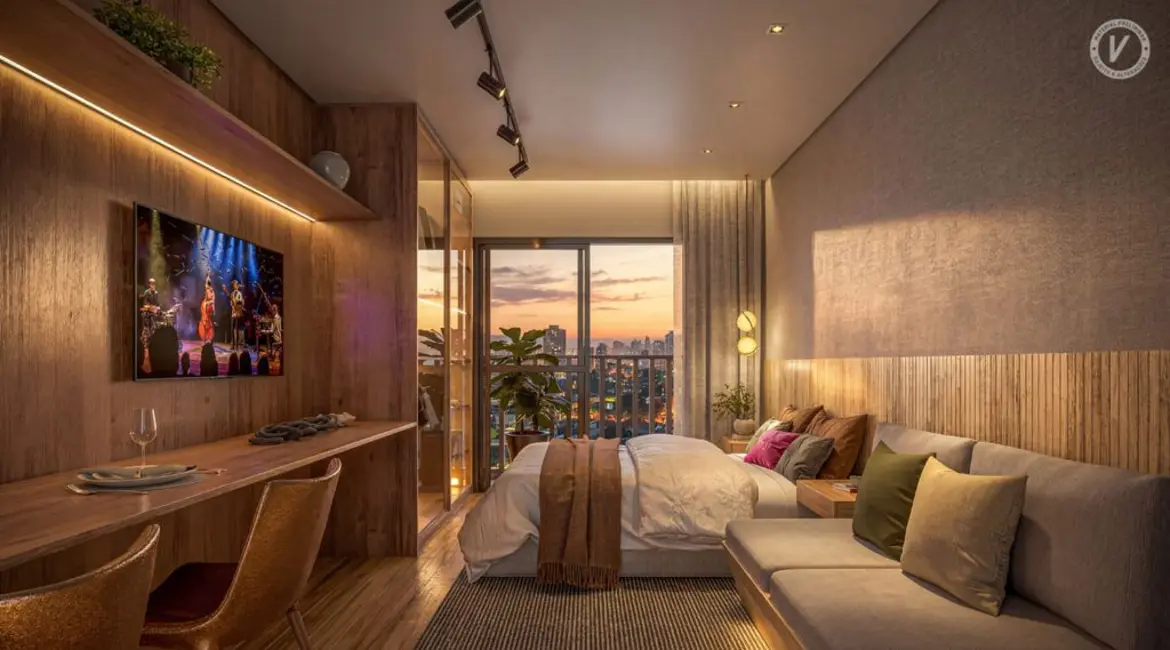 Apartamento com 1 quarto à venda, 26m2 em Perdizes, São Paulo - SP - imagem 6 Foto 6 de Apartamento com 1 quarto à venda, 26m2 em Perdizes, São Paulo - SP