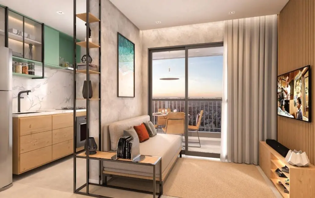 Apartamento com 2 quartos à venda, 46m2 em Santo Amaro, São Paulo - SP - imagem 3 Foto 3 de Apartamento com 2 quartos à venda, 46m2 em Santo Amaro, São Paulo - SP