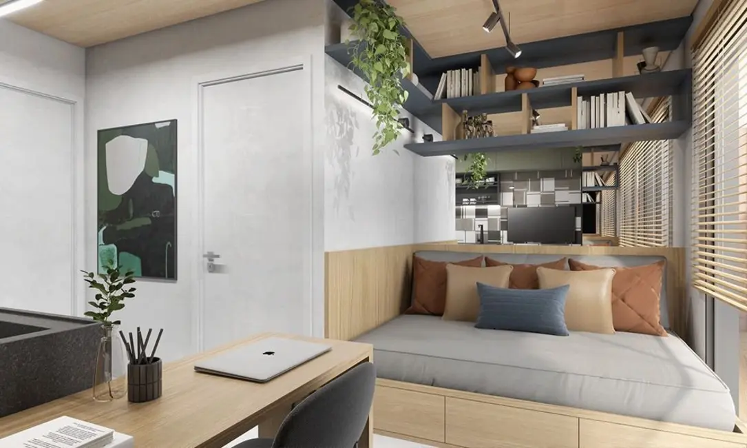 Apartamento com 1 quarto à venda, 33m2 em Vila Mariana, São Paulo - SP - imagem 9 Foto 9 de Apartamento com 1 quarto à venda, 33m2 em Vila Mariana, São Paulo - SP