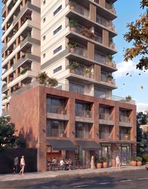 Apartamento com 1 quarto à venda, 49m2 em Pinheiros, São Paulo - SP - imagem 3 Foto 3 de Apartamento com 1 quarto à venda, 49m2 em Pinheiros, São Paulo - SP