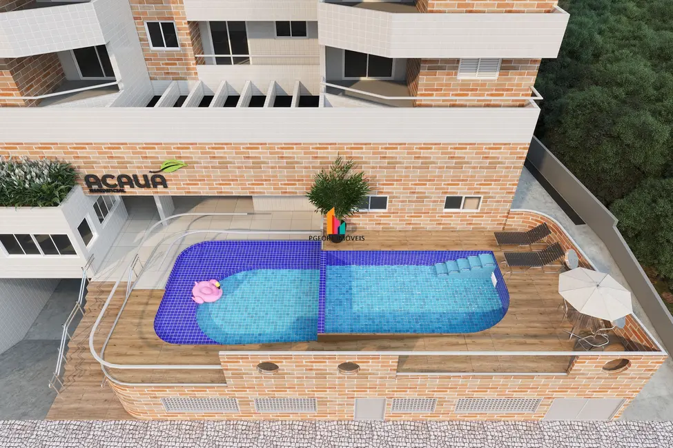 Foto 2 de Apartamento com 1 quarto à venda, 53m2 em Aviação, Praia Grande - SP