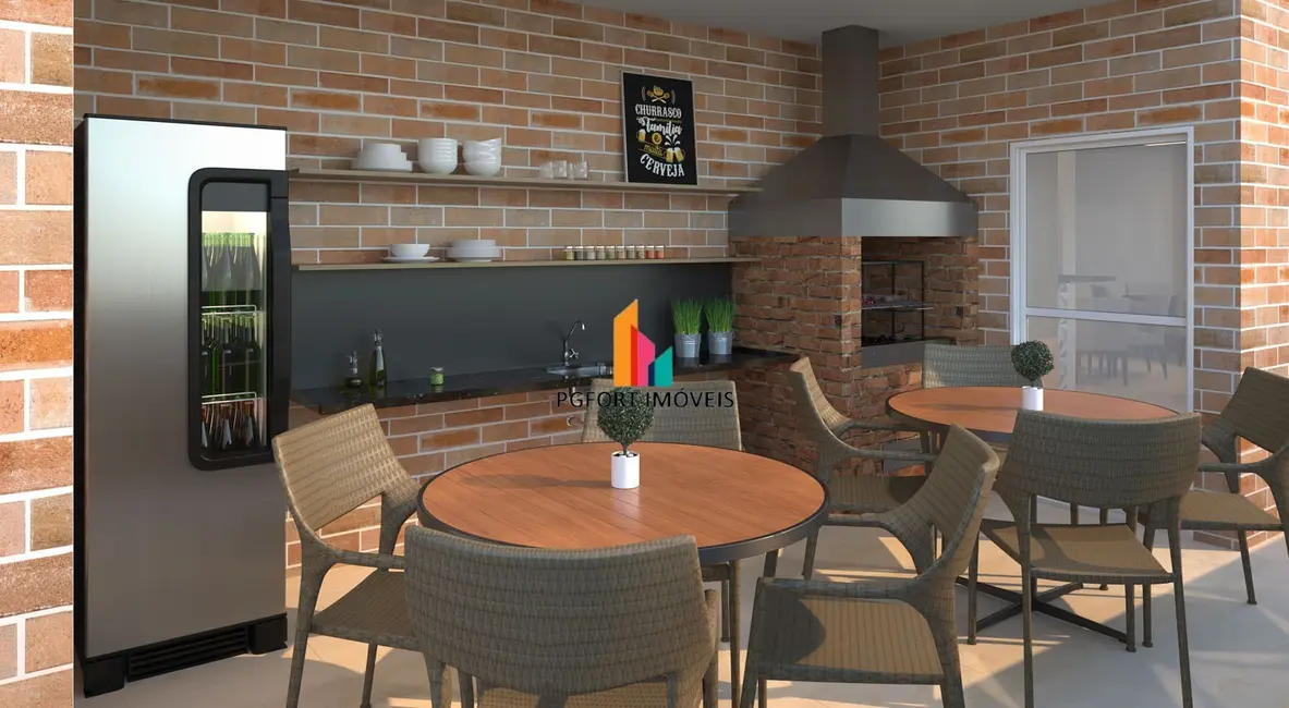 Foto 4 de Apartamento com 1 quarto à venda, 53m2 em Aviação, Praia Grande - SP