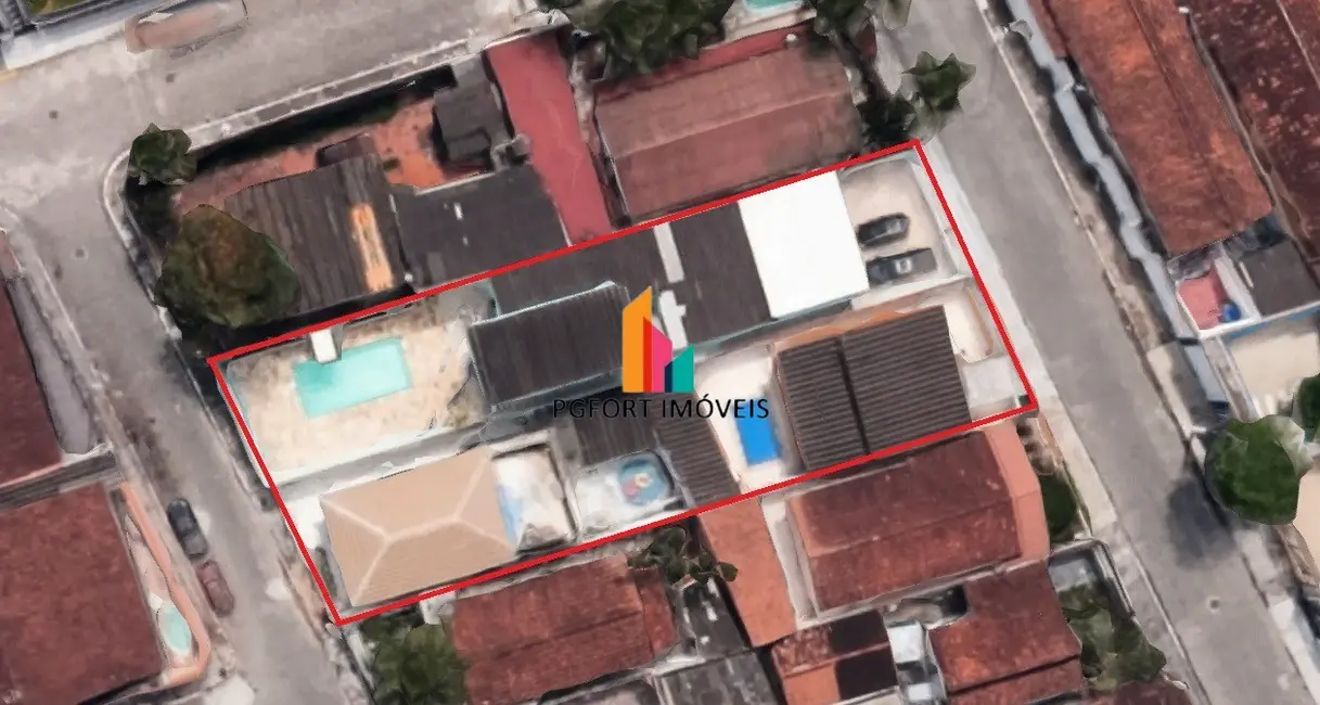 Foto 1 de Terreno / Lote à venda, 1000m2 em Aviação, Praia Grande - SP