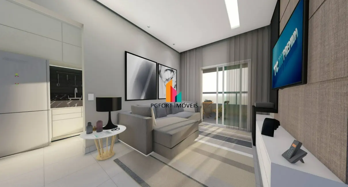 Foto 2 de Apartamento com 2 quartos à venda, 77m2 em Tupi, Praia Grande - SP