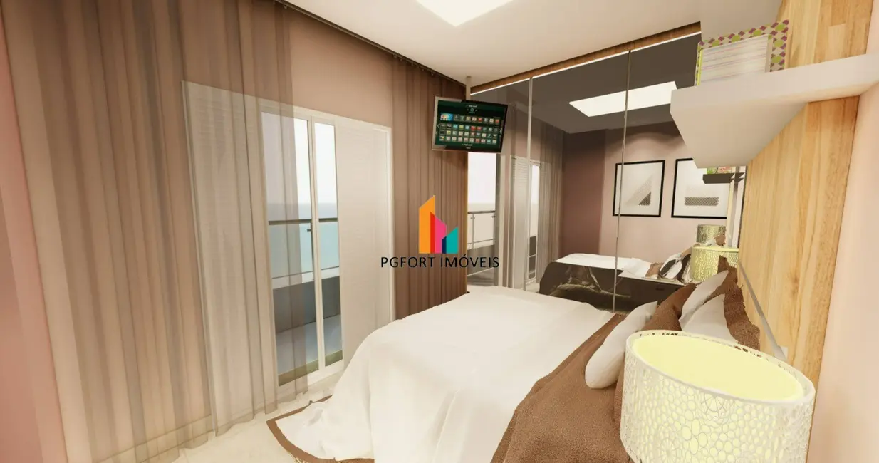 Foto 4 de Apartamento com 2 quartos à venda, 77m2 em Tupi, Praia Grande - SP