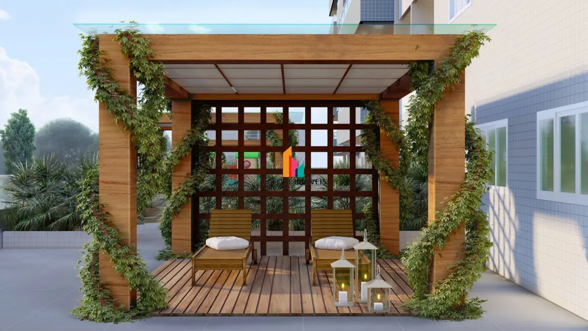 Foto 3 de Apartamento com 2 quartos à venda, 77m2 em Caiçara, Praia Grande - SP