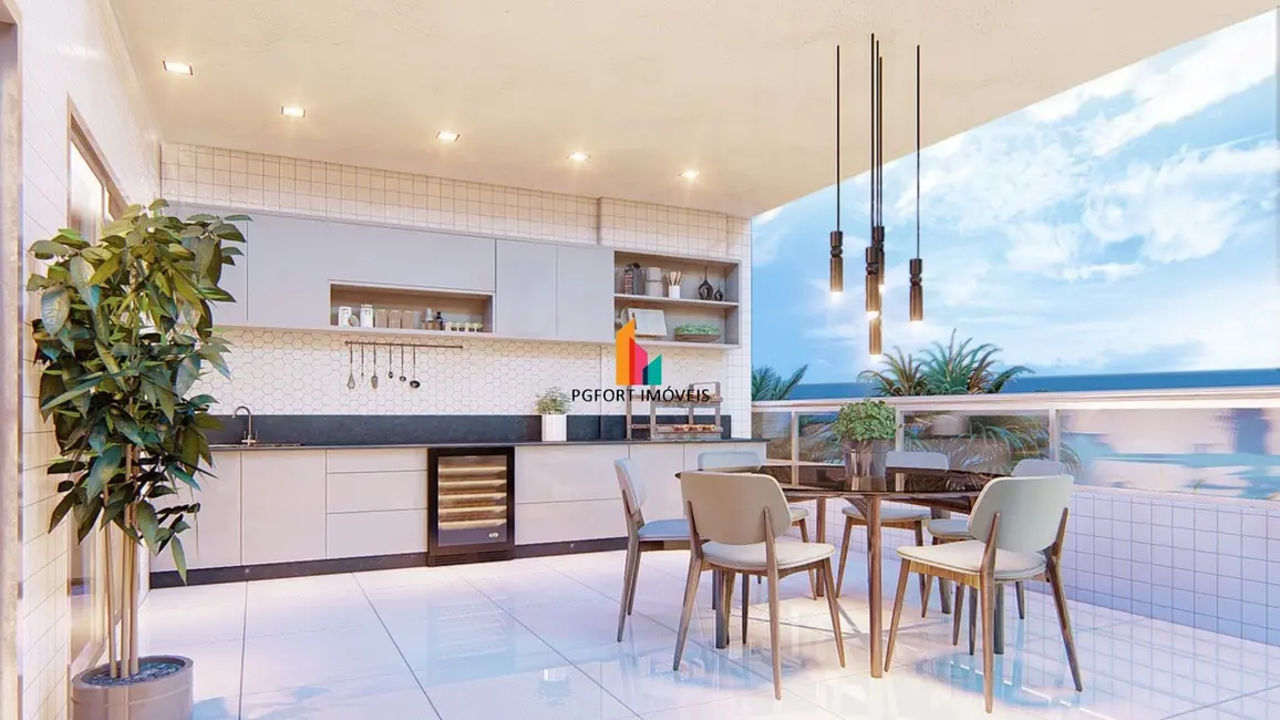 Foto 1 de Apartamento com 2 quartos à venda, 77m2 em Caiçara, Praia Grande - SP