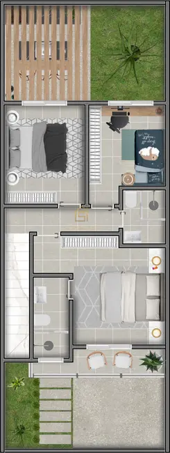 Sobrado com 3 quartos à venda, 104m2 em Dom Bosco, Itajai - SC - imagem 8 Foto 8 de Sobrado com 3 quartos à venda, 104m2 em Dom Bosco, Itajai - SC