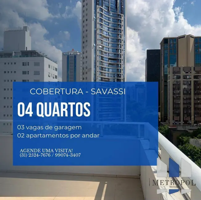 Apartamento com 4 quartos à venda, 230m2 em Buritis, Belo Horizonte - MG - imagem 6 Foto 6 de Apartamento com 4 quartos à venda, 230m2 em Buritis, Belo Horizonte - MG