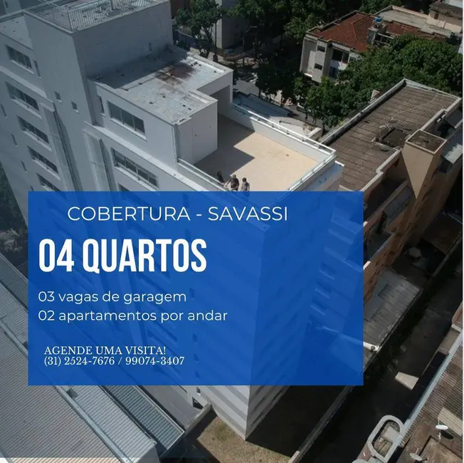 Foto 2 de Apartamento com 4 quartos à venda, 93m2 em Buritis, Belo Horizonte - MG