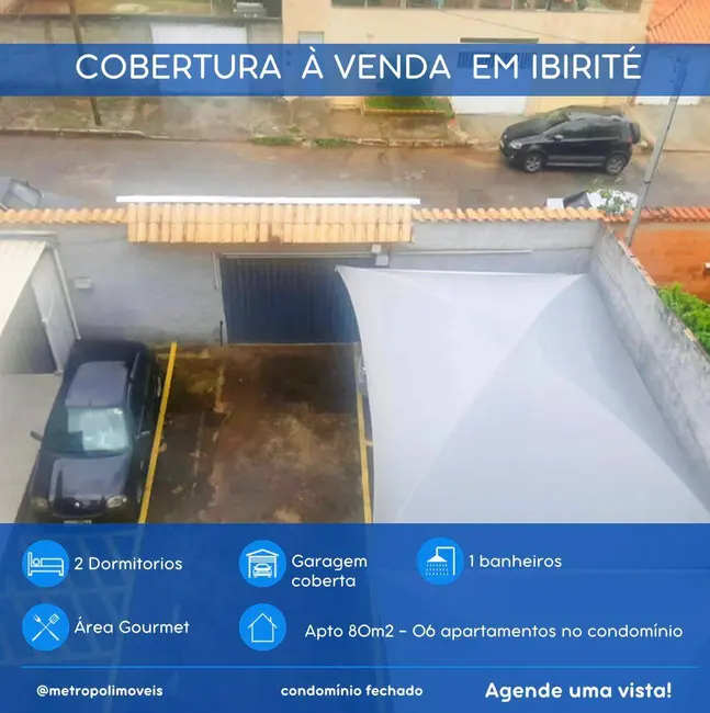 Foto 4 de Apartamento com 2 quartos à venda, 78m2 em Jardim das Flores, Ibirite - MG