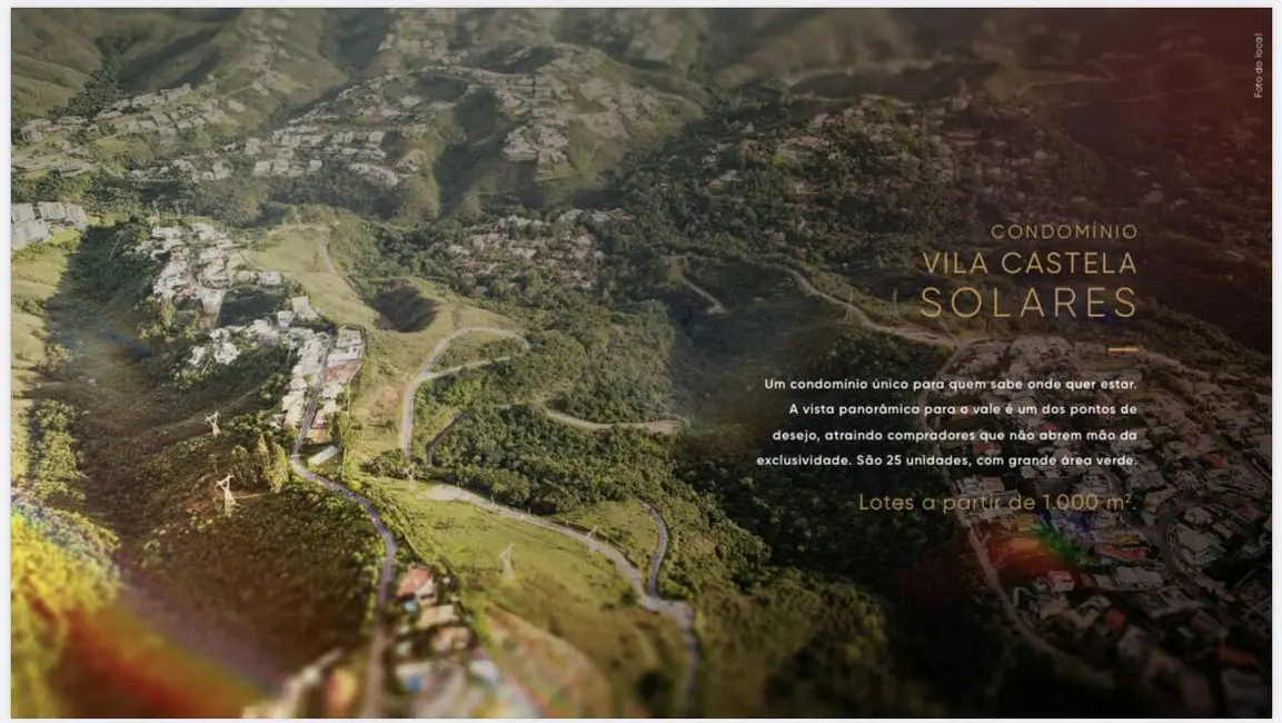 Foto 4 de Lote de Condomínio à venda, 1000m2 em Vila Castela, Nova Lima - MG