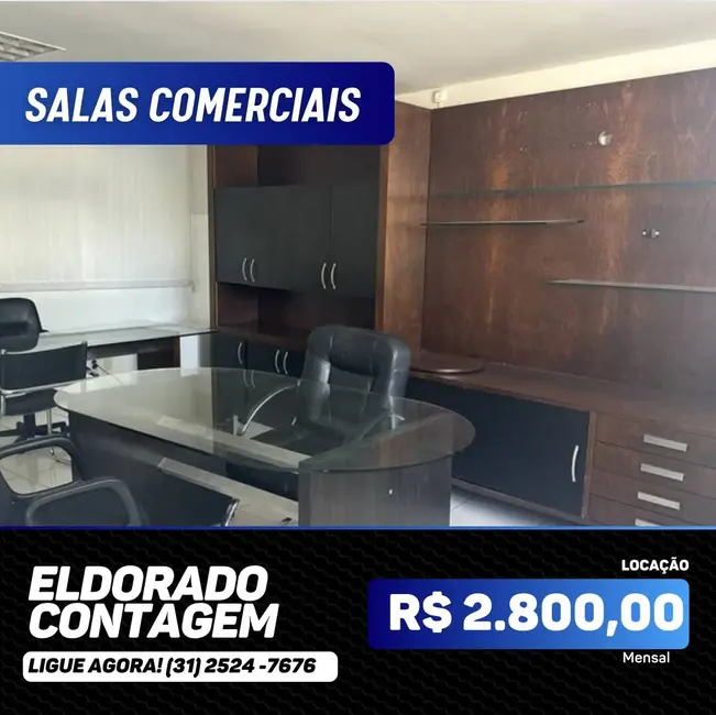 Foto 1 de Sala Comercial para alugar, 45m2 em Contagem - MG