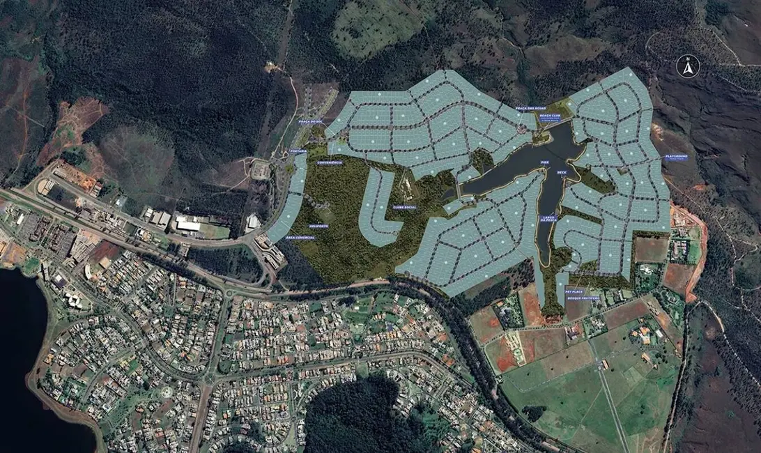 Lote de Condomínio à venda, 1000m2 em Nova Lima - MG - imagem 4 Foto 4 de Lote de Condomínio à venda, 1000m2 em Nova Lima - MG