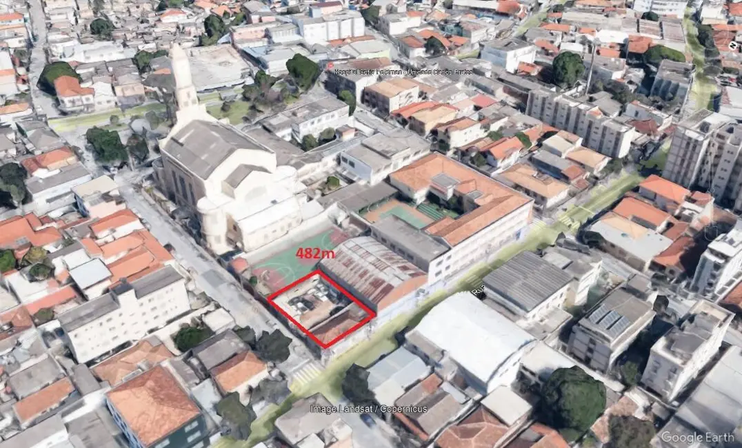 Foto 5 de Terreno / Lote à venda, 480m2 em Carlos Prates, Belo Horizonte - MG