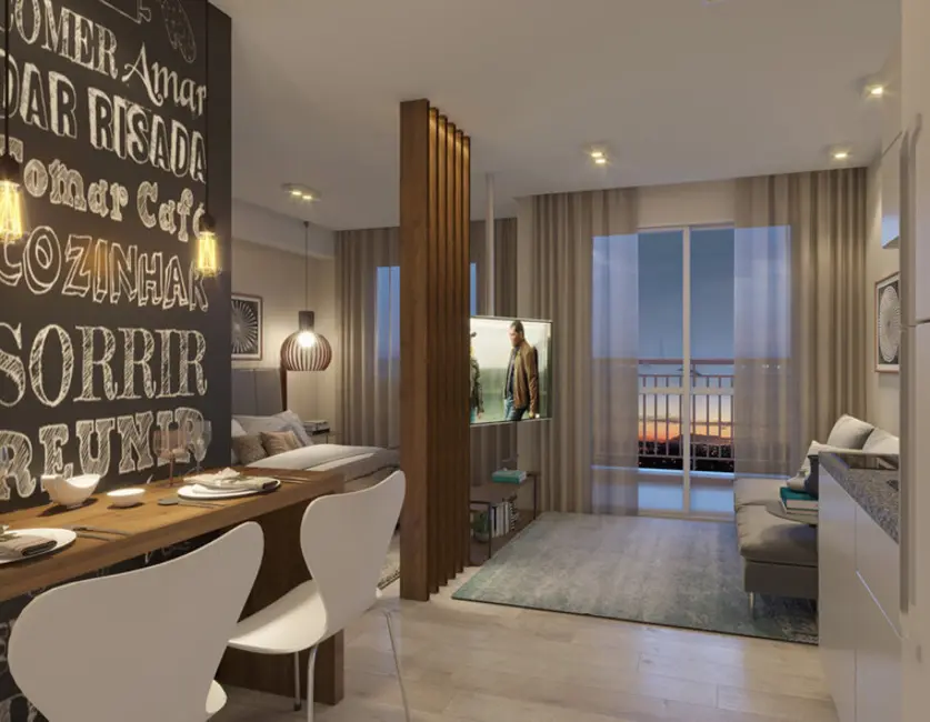 Apartamento com 1 quarto à venda, 27m2 em Perdizes, São Paulo - SP - imagem 5 Foto 5 de Apartamento com 1 quarto à venda, 27m2 em Perdizes, São Paulo - SP