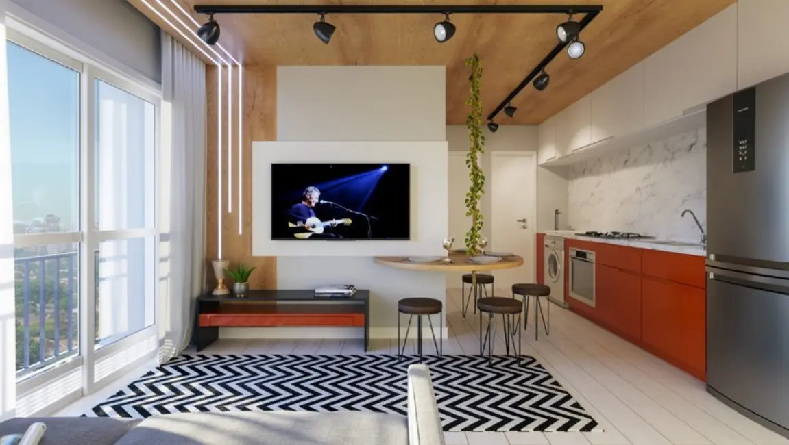 Foto 2 de Apartamento com 1 quarto à venda, 27m2 em Moema, São Paulo - SP