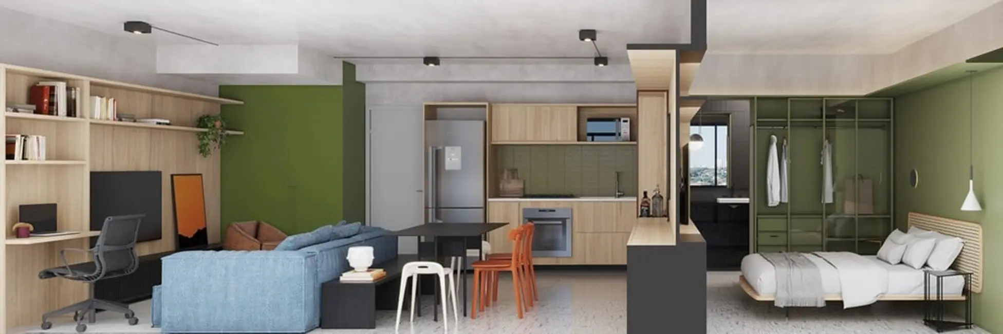 Apartamento com 2 quartos à venda, 41m2 em Alto da Boa Vista, São Paulo - SP - imagem 6 Foto 6 de Apartamento com 2 quartos à venda, 41m2 em Alto da Boa Vista, São Paulo - SP