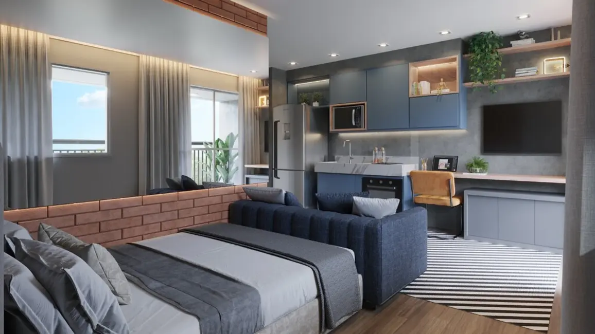 Apartamento com 1 quarto à venda, 63m2 em Vila Olímpia, São Paulo - SP - imagem 4 Foto 4 de Apartamento com 1 quarto à venda, 63m2 em Vila Olímpia, São Paulo - SP