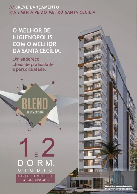 Foto 1 de Apartamento com 1 quarto à venda, 29m2 em Vila Buarque, São Paulo - SP