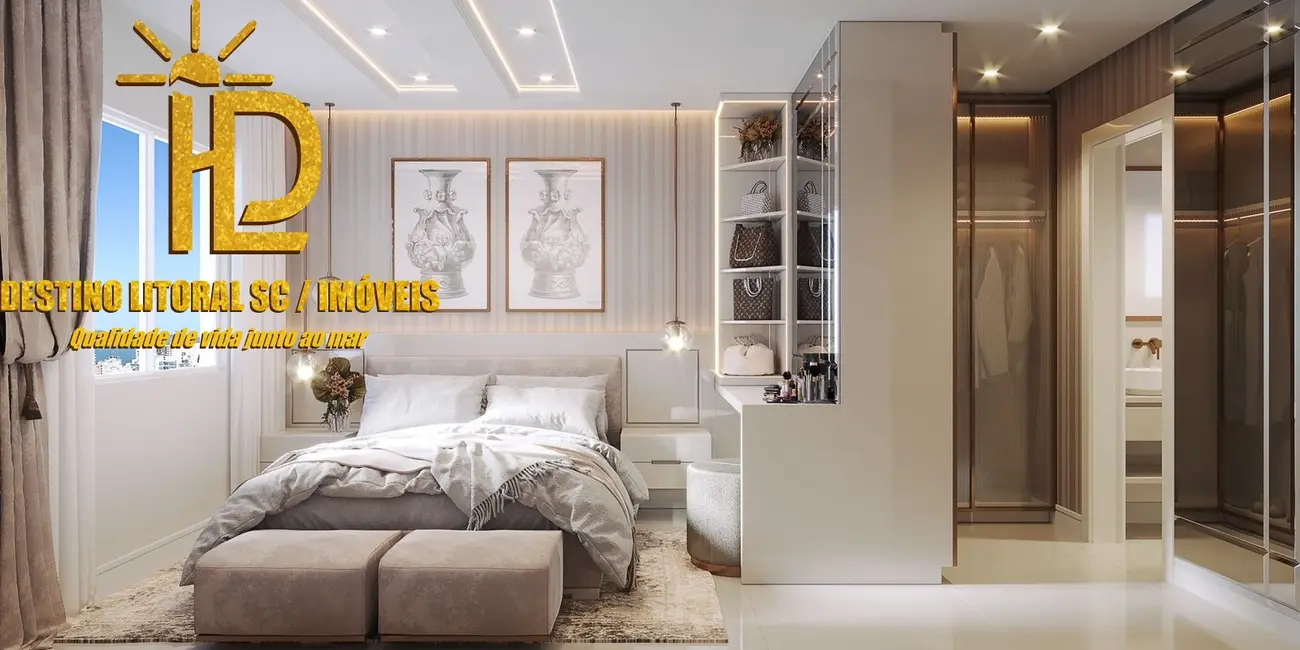 Foto 4 de Apartamento com 1 quarto à venda, 68m2 em Itapema - SC