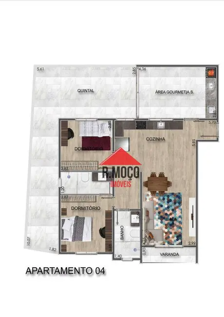 Foto 9 de Apartamento com 2 quartos à venda, 64m2 em Vila Carrão, São Paulo - SP