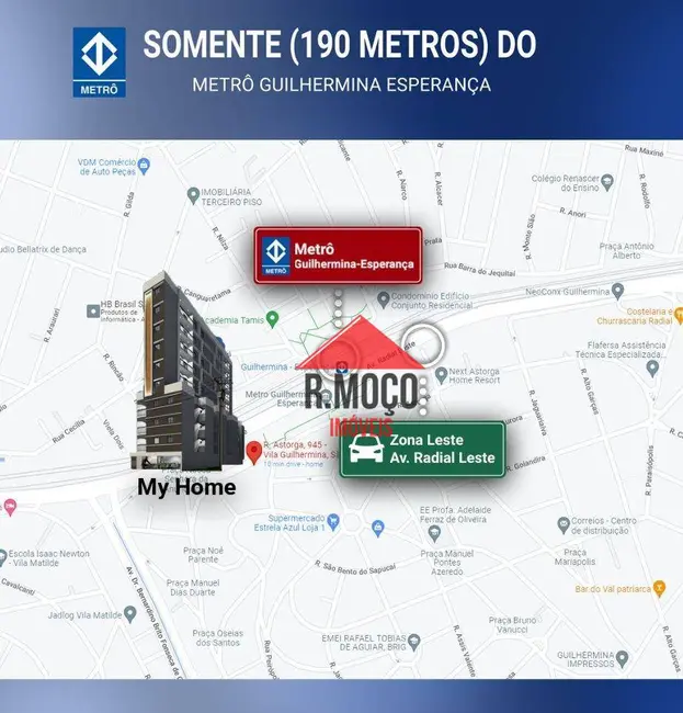 Foto 4 de Apartamento com 2 quartos à venda, 35m2 em Vila Guilhermina, São Paulo - SP