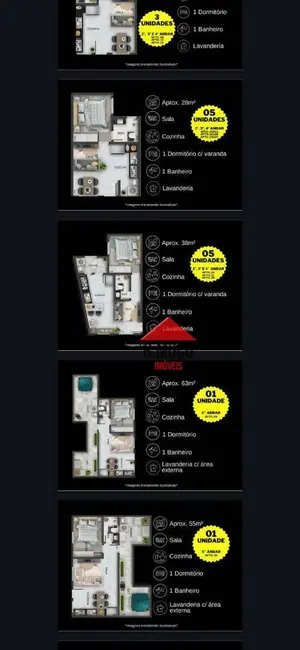 Apartamento com 1 quarto à venda, 28m2 em São Paulo - SP - imagem 3 Foto 3 de Apartamento com 1 quarto à venda, 28m2 em São Paulo - SP