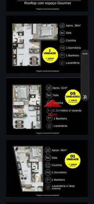 Apartamento com 1 quarto à venda, 28m2 em São Paulo - SP - imagem 2 Foto 2 de Apartamento com 1 quarto à venda, 28m2 em São Paulo - SP