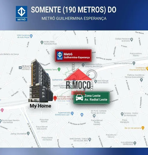 Foto 2 de Apartamento com 2 quartos à venda, 38m2 em Vila Guilhermina, São Paulo - SP