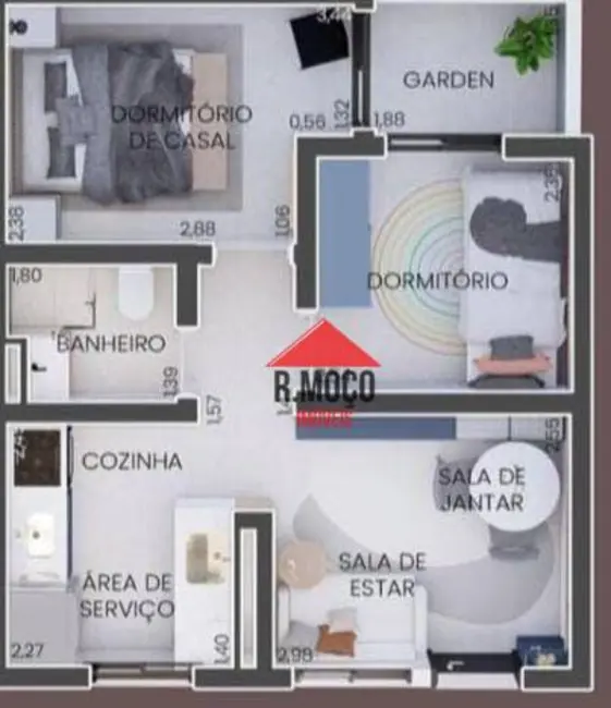Apartamento com 2 quartos à venda, 40m2 em Vila Laís, São Paulo - SP - imagem 7 Foto 7 de Apartamento com 2 quartos à venda, 40m2 em Vila Laís, São Paulo - SP