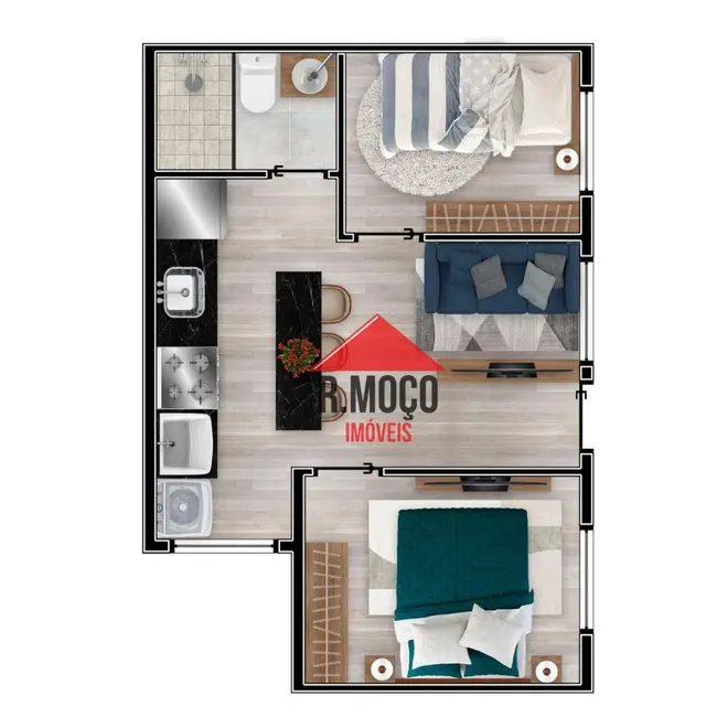 Foto 4 de Apartamento com 2 quartos à venda, 34m2 em Vila Beatriz, São Paulo - SP