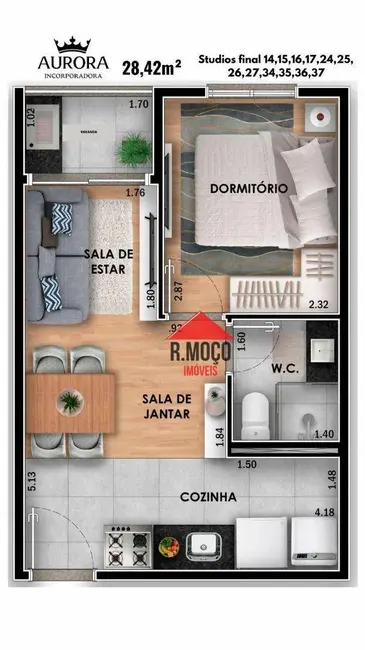 Foto 6 de Kitnet com 1 quarto à venda, 28m2 em Vila Esperança, São Paulo - SP