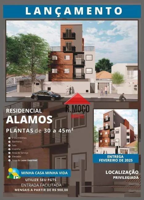 Foto 2 de Apartamento com 2 quartos à venda, 36m2 em Vila Rio Branco, São Paulo - SP