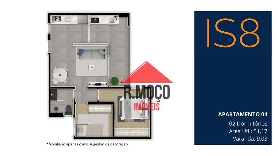 Foto 7 de Apartamento com 2 quartos à venda, 37m2 em Chácara Califórnia, São Paulo - SP
