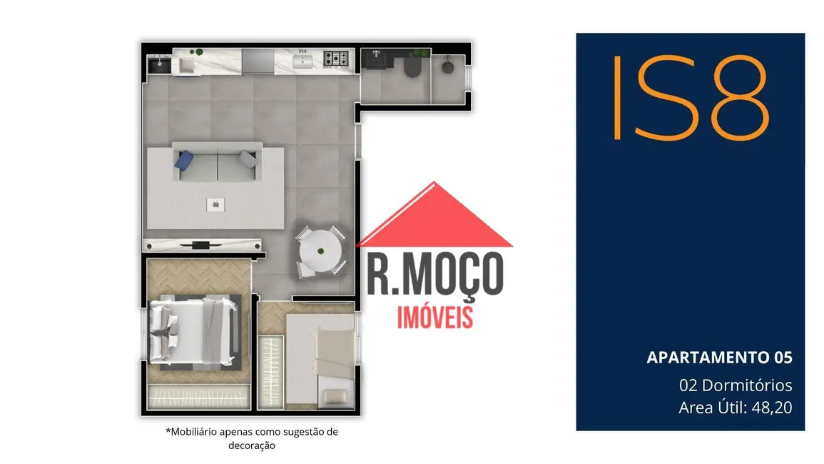 Foto 8 de Apartamento com 2 quartos à venda, 37m2 em Chácara Califórnia, São Paulo - SP