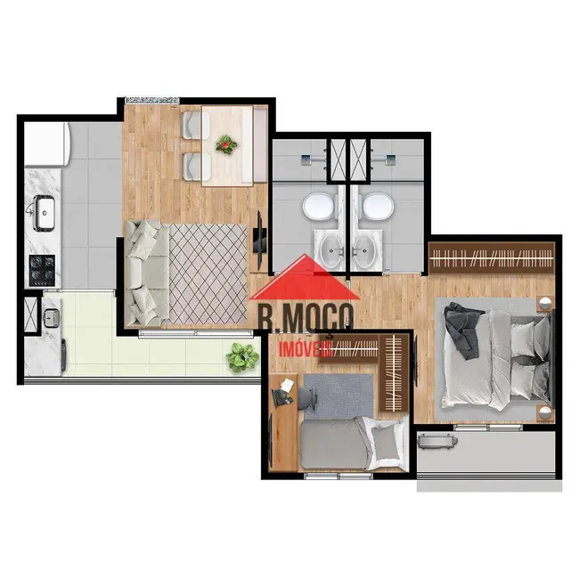 Foto 9 de Apartamento com 2 quartos à venda, 45m2 em Vila Esperança, São Paulo - SP