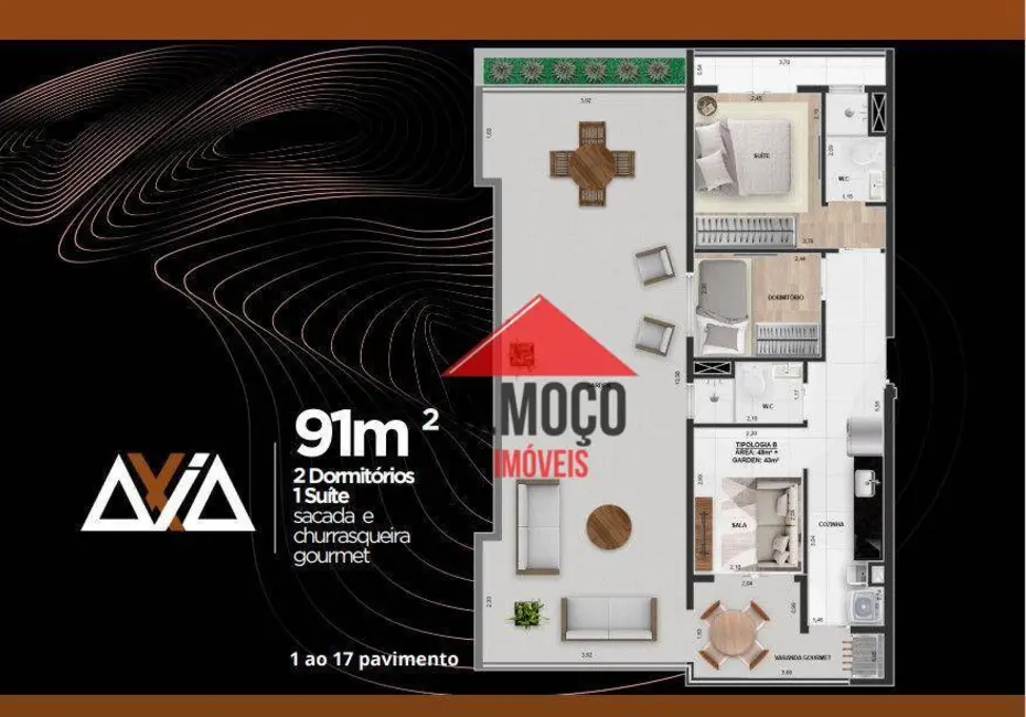 Apartamento com 2 quartos à venda, 48m2 em Vila Carrão, São Paulo - SP - imagem 7 Foto 7 de Apartamento com 2 quartos à venda, 48m2 em Vila Carrão, São Paulo - SP