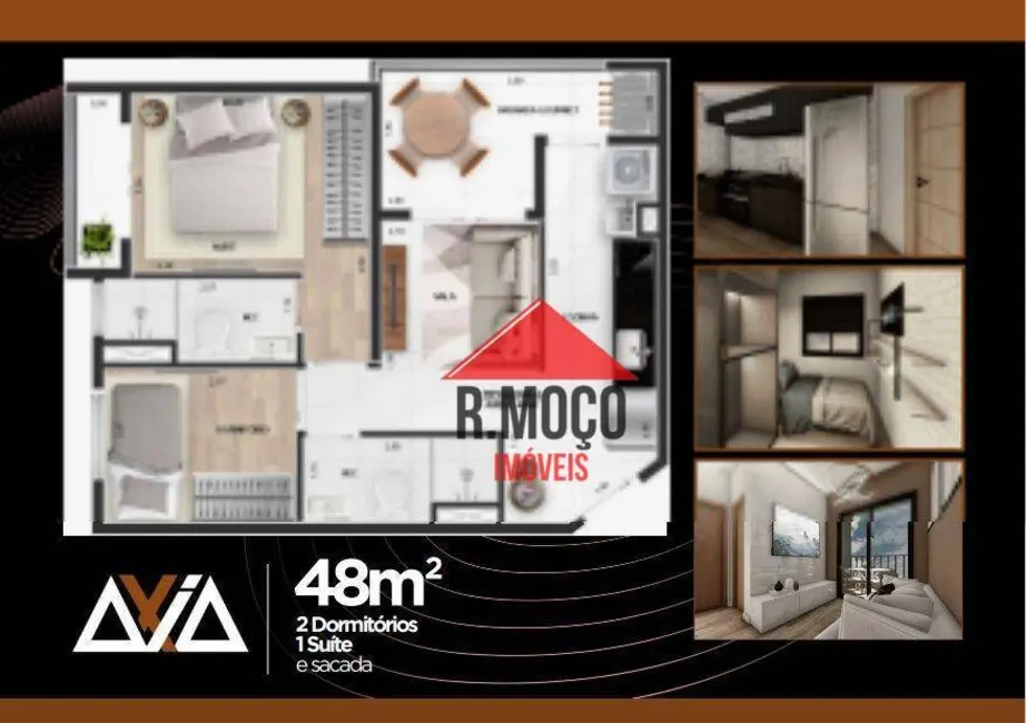 Apartamento com 2 quartos à venda, 48m2 em Vila Carrão, São Paulo - SP - imagem 6 Foto 6 de Apartamento com 2 quartos à venda, 48m2 em Vila Carrão, São Paulo - SP