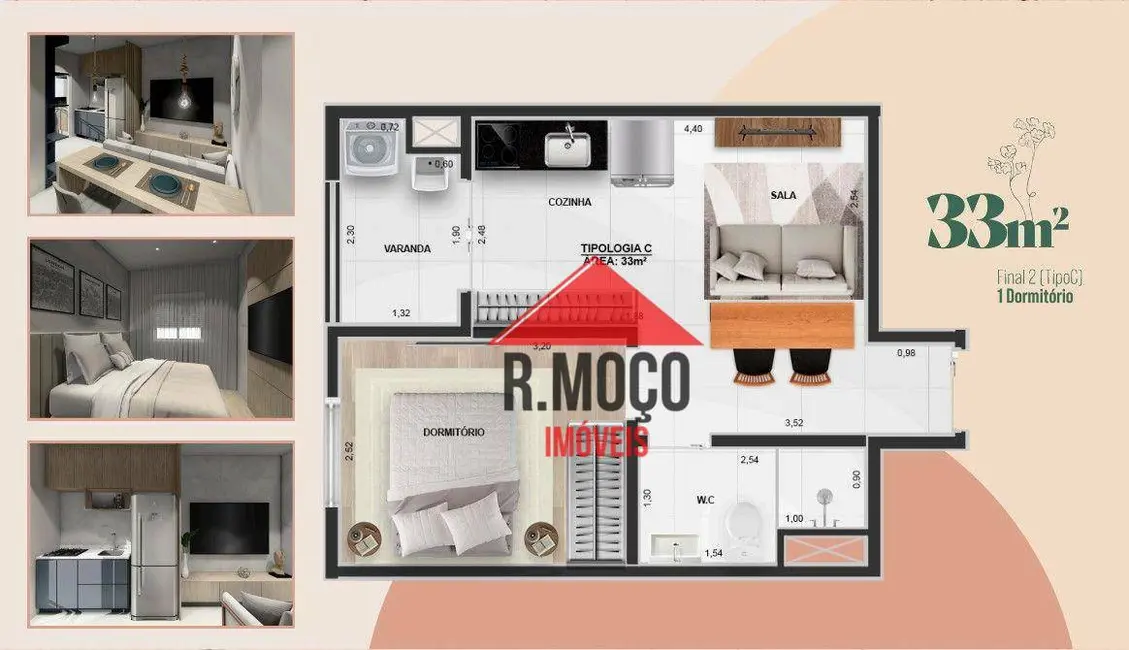 Foto 8 de Apartamento com 2 quartos à venda, 42m2 em Vila Matilde, São Paulo - SP