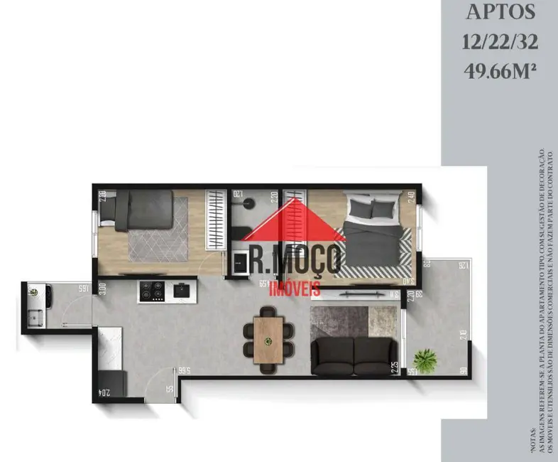 Foto 6 de Apartamento com 2 quartos à venda, 48m2 em Vila Ré, São Paulo - SP