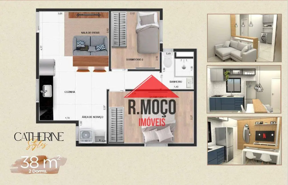 Apartamento com 2 quartos à venda, 41m2 em Vila Matilde, São Paulo - SP - imagem 8 Foto 8 de Apartamento com 2 quartos à venda, 41m2 em Vila Matilde, São Paulo - SP