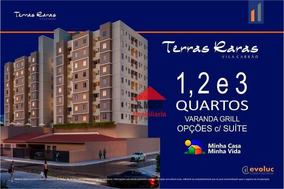 Foto 1 de Apartamento com 1 quarto à venda, 32m2 em Vila Carrão, São Paulo - SP