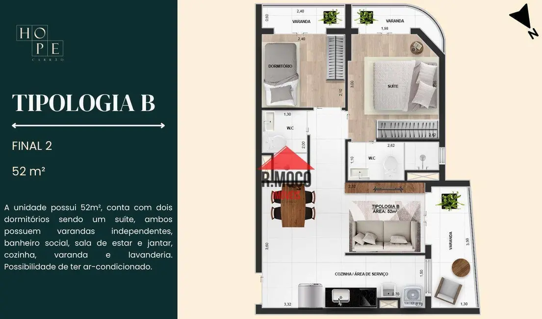 Foto 7 de Apartamento com 2 quartos à venda, 33m2 em Vila Carrão, São Paulo - SP