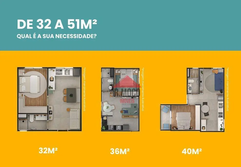 Foto 2 de Apartamento com 1 quarto à venda, 35m2 em Penha de França, São Paulo - SP
