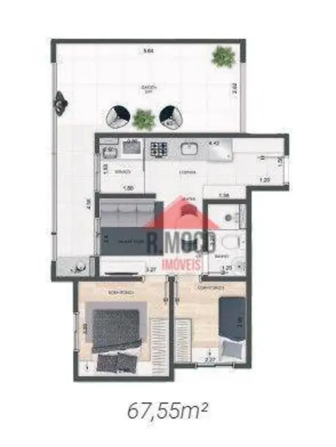 Apartamento com 1 quarto à venda, 25m2 em Vila Formosa, São Paulo - SP - imagem 3 Foto 3 de Apartamento com 1 quarto à venda, 25m2 em Vila Formosa, São Paulo - SP
