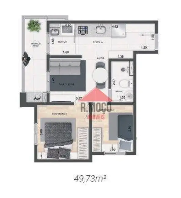Apartamento com 1 quarto à venda, 25m2 em Vila Formosa, São Paulo - SP - imagem 7 Foto 7 de Apartamento com 1 quarto à venda, 25m2 em Vila Formosa, São Paulo - SP